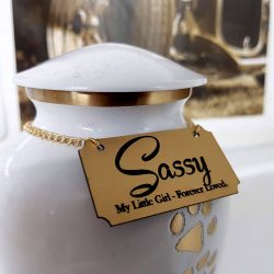Pet Urn Plaque